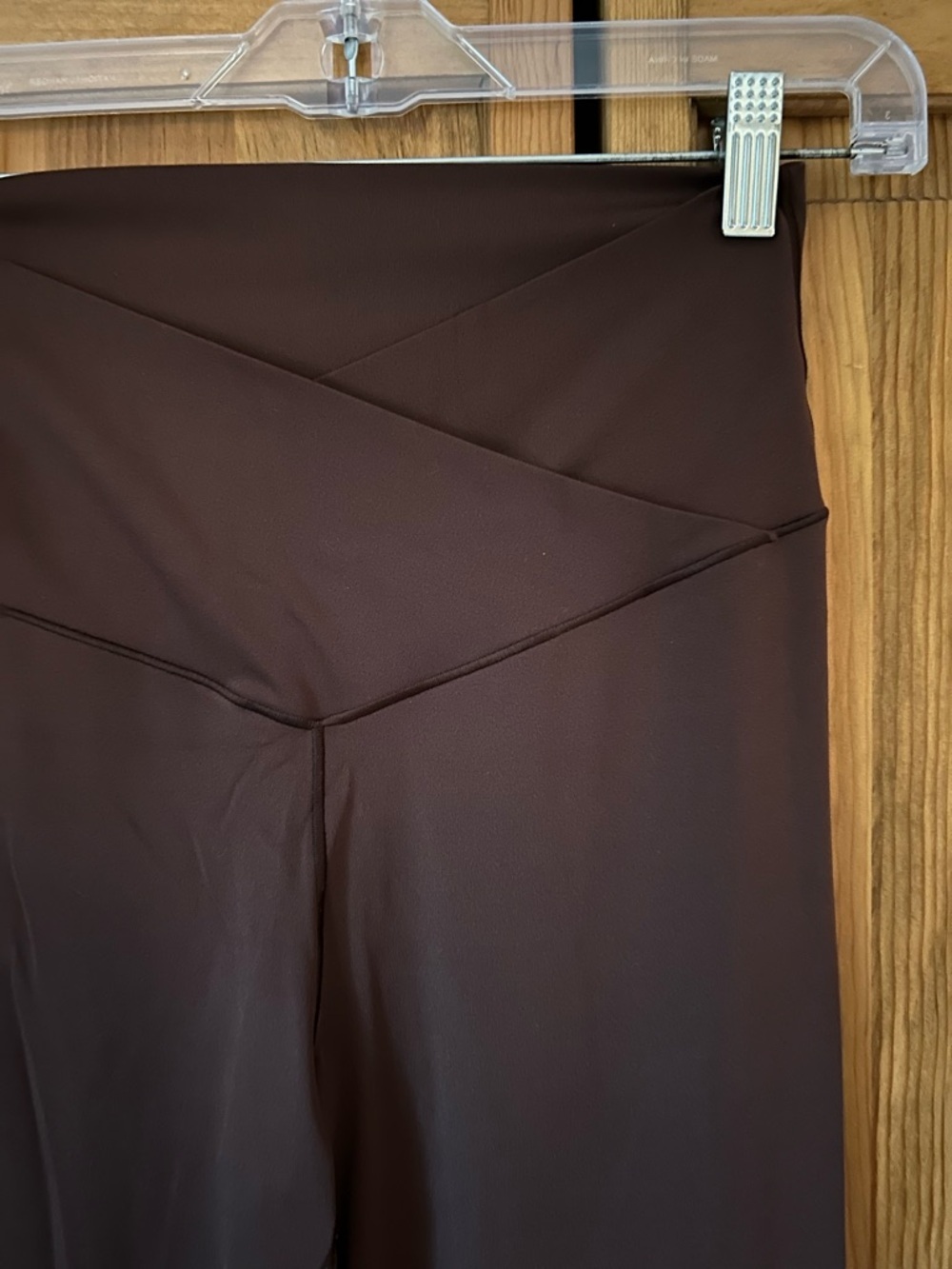 Aerie Brown High-Rise Flare Yoga Pants